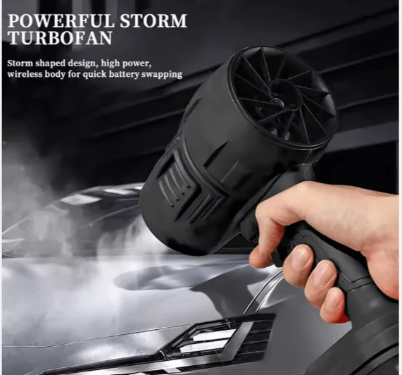 Cordless Jet Duster Blower 35000PA — Powerful Airflow, Whisper-Quiet Performance