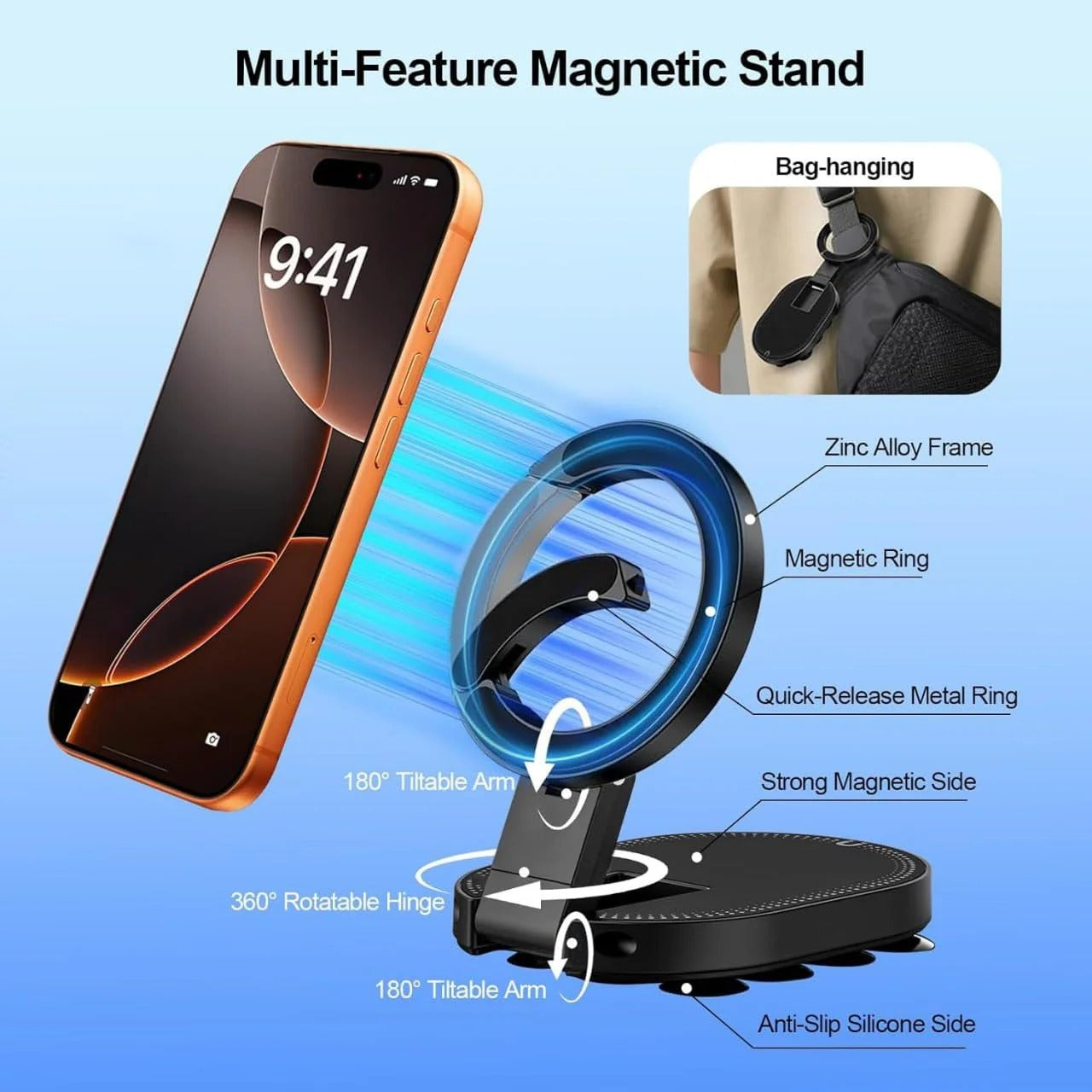 📱 Suction Cup Phone Holder.