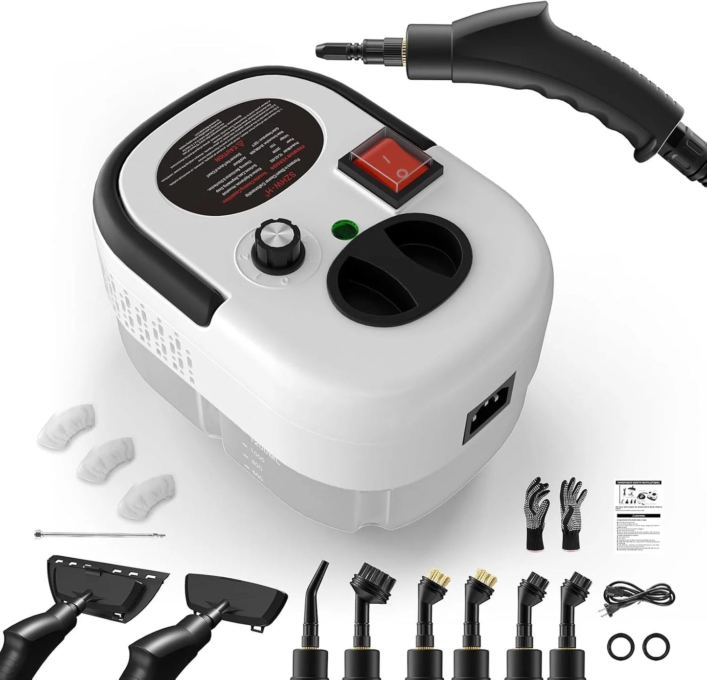 Portable Steam Cleaner Ⓢ — Fast, Powerful, Multi-Surface Cleaning